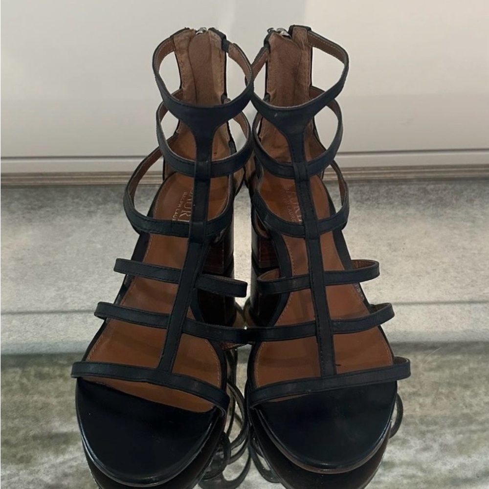 Lauren Ralph Lauren Black Strappy Women's Sandals